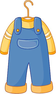 EPS 옷 일러스트 바지 사람없음 멜빵바지 멜빵 유아복 아동복 국내일러스트 잡화 하의 아기용품 파일형식 벡터