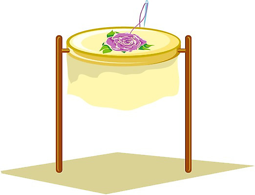 EPS 클립아트 생활용품 일러스트 취미 사람없음 바느질 오브젝트 자수 십자수 수예 국내일러스트 파일형식 벡터