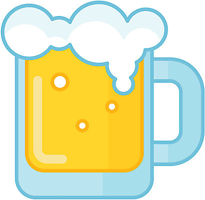 EPS 음식 일러스트 잔 맥주 주류 생맥주 사람없음 픽토그램 피쳐 국내일러스트 식기 음료 컵 파일형식 벡터