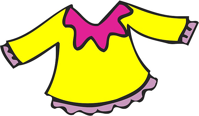 EPS 클립아트 옷 상의 티셔츠 일러스트 사람없음 오브젝트 블라우스 유아복 아동복 여아옷 국내일러스트 셔츠 아기용품 파일형식 벡터