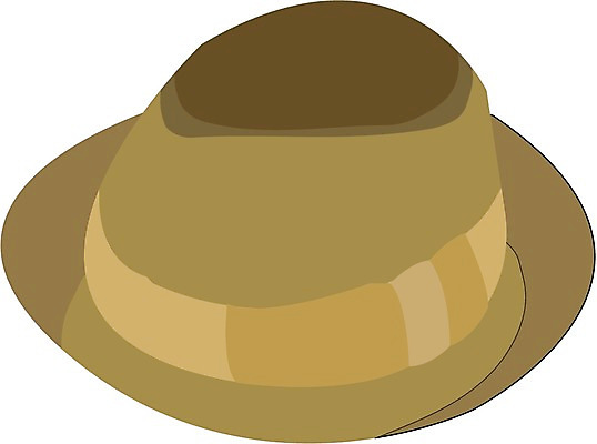 EPS 모자 잡화 여행 일러스트 휴가 사람없음 중절모 밀짚모자 클로슈 국내일러스트 모자_잡화 파일형식 벡터