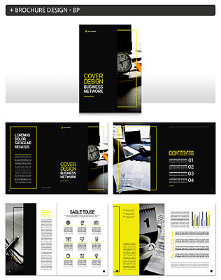 템플릿 ZIP 시계 비즈니스 팜플렛 사람없음 노트북 펜 달력 문서 인디자인 INDD 이미지템플릿 전자제품 필기구 파일형식