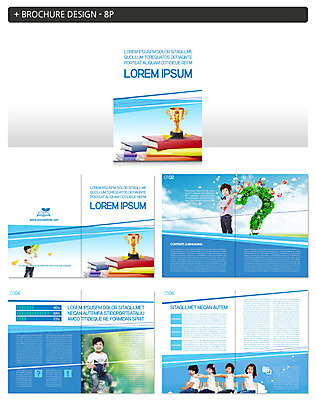 템플릿 여자 어린이교육 남자 ZIP 어린이 팜플렛 여러명 책 한국인 물음표 트로피 어린이만 인디자인 INDD 이미지템플릿 기호 교육 다수 사람 동양인 상_우승 파일형식