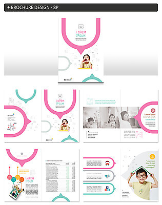 템플릿 여자 어린이교육 교육 남자 ZIP 어린이 팜플렛 여러명 책 한국인 어린이만 인디자인 INDD 이미지템플릿 다수 사람 동양인 파일형식