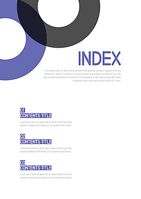 템플릿 내지 사람없음 원형 프레젠테이션 문서템플릿 서식 레이아웃 문서 제안서 겹침 목차 이미지템플릿 AI파일 도형 파일형식 벡터