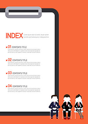 템플릿 여자 남자 내지 세명 비즈니스맨 비즈니스우먼 프레젠테이션 문서템플릿 신입사원 면접 서식 레이아웃 문서 제안서 서류판 목차 이미지템플릿 AI파일 비즈니스 사람 사무용품 직장인 파일형식 벡터