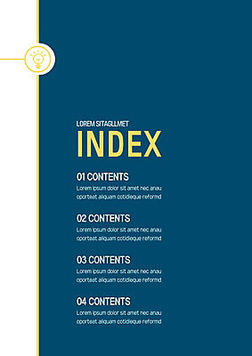 템플릿 내지 전구 사람없음 프레젠테이션 문서템플릿 서식 레이아웃 문서 제안서 목차 이미지템플릿 AI파일 파일형식 벡터