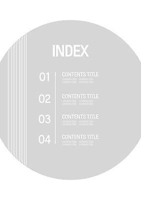 템플릿 내지 사람없음 원형 프레젠테이션 문서템플릿 서식 레이아웃 문서 제안서 목차 이미지템플릿 AI파일 도형 파일형식 벡터