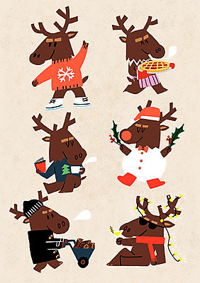 PSD 동물 커피 동물캐릭터 겨울 여러마리 일러스트 산타모자 눈사람 조명 사람없음 독서 파티 루돌프 스케이트 장작 스웨터 파이 순록 일러캐릭터 캐릭터 모자_잡화 계절 음료 빵 스포츠용품 다수 상의 크리스마스 사슴 이벤트 파일형식