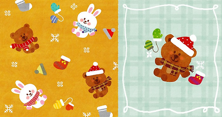 PSD 겨울 패턴 일러스트 양말 털모자 사람없음 곰인형 패턴백그라운드 눈송이 체크무늬 토끼인형 아기자기 겨울배경 손모아장갑 국내일러스트 모자_잡화 계절 인형 장갑 백그라운드 컨셉 무늬 눈_날씨 토끼 파일형식