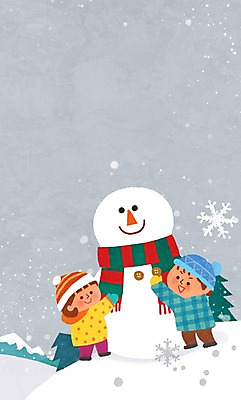 전신 PSD 여자 남자 어린이 겨울 일러스트 눈사람 두명 레포츠 목도리 눈 국내일러스트 자연요소 잡화 계절 레저 날씨 사람 파일형식