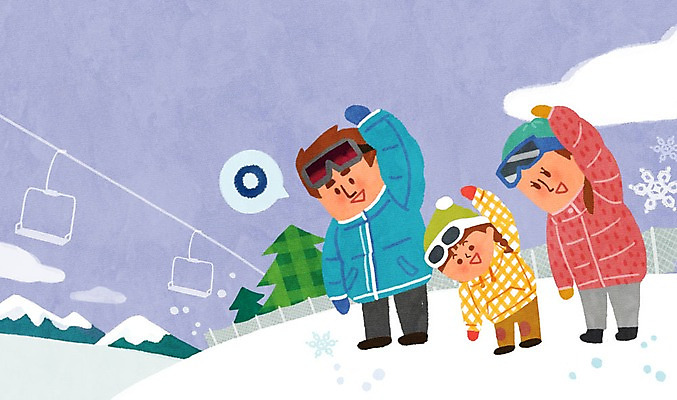 PSD 나무 구름 여자 남자 어린이 겨울 일러스트 가족 하늘 스키 스키장 산 성인 세명 레포츠 스트레칭 눈 리프트 국내일러스트 자연요소 식물 계절 관계 레저 날씨 겨울스포츠 사람 운동 파일형식