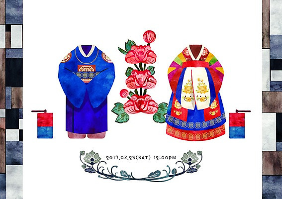 PSD 꽃 일러스트 결혼식 사람없음 전통문양 한복 전통혼례 청사초롱 혼례복 조각보 국내일러스트 식물 한국전통 전통 문양 결혼 보자기_천 전통의상 전통의례 초롱 파일형식