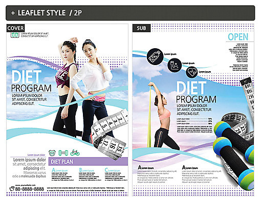 템플릿 여자 ZIP 포스터 리플렛 다이어트 줄자 건강 20대 성인 세명 아령 한국인 전단템플릿 전단 성인여자만 인디자인 INDD 이미지템플릿 자 사람 동양인 청년 홍보물 여자만 성인만 파일형식