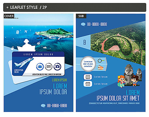 템플릿 여자 남자 ZIP 포스터 리플렛 바다 여행 비행기 성인 두명 제주도 티켓 돌하르방 전단템플릿 전단 쿠폰 인디자인 INDD 이미지템플릿 항공교통 대중교통 한국 사람 홍보물 파일형식