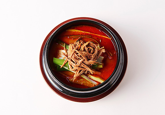 포토 JPG 스튜디오촬영 그릇 한식 음식 실내 사람없음 하이앵글 뚝배기 육개장 국내포토 식기 뷰포인트 내부 국 파일형식