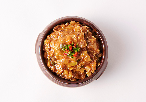 포토 JPG 스튜디오촬영 그릇 한식 음식 실내 사람없음 하이앵글 사기그릇 강된장 국내포토 식기 뷰포인트 내부 된장 파일형식