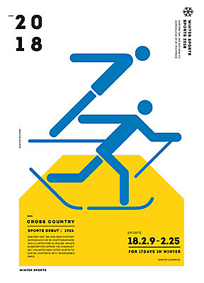 포스터 스포츠 겨울 일러스트 스키 겨울스포츠 동계올림픽 사람모양 사람없음 픽토그램 스키점프 2018년 노르딕복합 크로스컨트리 평창동계올림픽 국내일러스트 AI파일 모양 계절 올림픽 경기 연도 파일형식 벡터