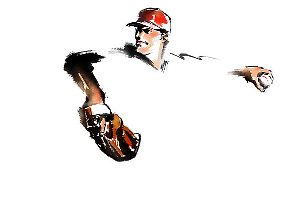 PSD 남자 일러스트 캘리그라피 한명 상반신 성인 야구 야구선수 야구글러브 야구공 공던지기 국내일러스트 1 공 운동선수 사람 구기 야구용품 글러브 파일형식