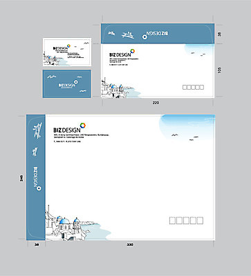 템플릿 명함 갈매기 명함템플릿 서류봉투 편지봉투 사람없음 세트 패키지 산토리니 봉투템플릿 우편봉투 비즈디자인 봉투디자인 이미지템플릿 AI파일 조류 봉투 편지 우편물 그리스 파일형식 벡터