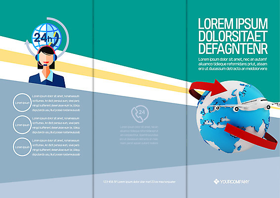 템플릿 표지디자인 북디자인 출판디자인 여자 표지 화살표 리플렛 북커버 3단접지 비행기 한명 이벤트 팜플렛 쇼핑 글로벌 지구본 상담원 24시간 이미지템플릿 AI파일 1 항공교통 대중교통 사람 시간 사무원 파일형식 벡터