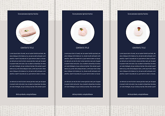 템플릿 접시 표지디자인 북디자인 출판디자인 내지 한식 음식 리플렛 북커버 3단접지 떡 팜플렛 사람없음 이미지템플릿 AI파일 식기 파일형식 벡터