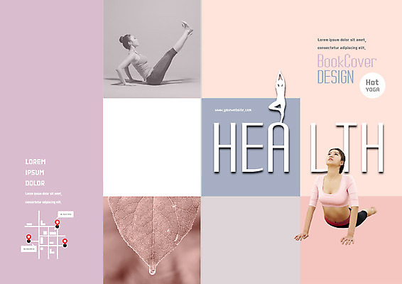 PSD 템플릿 표지디자인 북디자인 출판디자인 여자 표지 엎드리기 리플렛 북커버 요가 나뭇잎 앉기 팜플렛 20대 성인 두명 옆모습 운동 스트레칭 한국인 요가자세 물방울 약도 이미지템플릿 웰빙 뷰포인트 포즈 잎 지도 모션 건강 사람 동양인 청년 파일형식