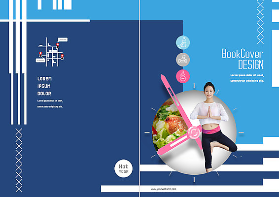 PSD 템플릿 표지디자인 북디자인 출판디자인 여자 표지 음식 리플렛 시계 다이어트 북커버 요가 한명 서기 팜플렛 20대 성인 운동 샐러드 한국인 요가자세 약도 합장 이미지템플릿 1 웰빙 포즈 지도 모션 건강 사람 동양인 손짓 청년 파일형식