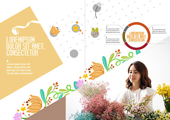 PSD 템플릿 표지디자인 북디자인 출판디자인 여자 꽃 내지 리플렛 꽃다발 북커버 한명 웃음 팜플렛 상반신 성인 30대 한국인 원예 안개꽃 이미지템플릿 식물 1 표정 사람 동양인 취미 장년 한해살이풀 파일형식