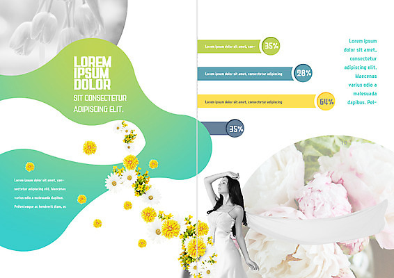 PSD 서양인 템플릿 표지디자인 북디자인 출판디자인 드레스 여자 꽃 내지 리플렛 북커버 한명 팜플렛 상반신 20대 성인 튤립 이미지템플릿 외국인 식물 1 옷 사람 청년 파일형식