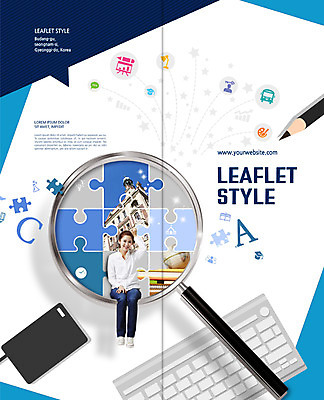 전신 PSD 템플릿 표지디자인 북디자인 출판디자인 여자 교육 표지 리플렛 대학생 2단접지 북커버 돋보기 한명 앉기 팜플렛 20대 성인 책 연필 한국인 키보드 퍼즐 대학교육 이미지템플릿 1 학생 모션 학용품 사람 동양인 청년 필기구 파일형식