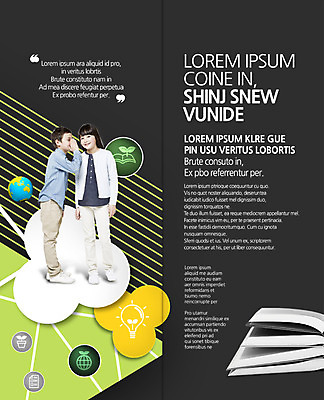 전신 PSD 템플릿 표지디자인 북디자인 출판디자인 여자 어린이교육 교육 남자 내지 어린이 리플렛 2단접지 북커버 전구 서기 웃음 팜플렛 두명 책 지구본 일본인 귓속말 이미지템플릿 외국인 모션 표정 사람 동양인 파일형식