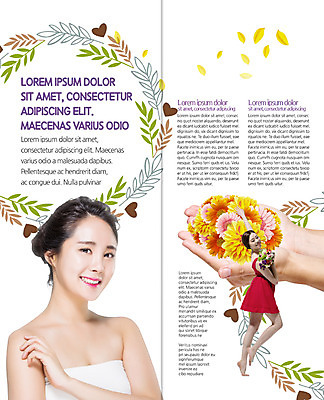PSD 템플릿 표지디자인 북디자인 손 출판디자인 여자 꽃 내지 리플렛 2단접지 북커버 서기 웃음 팜플렛 20대 성인 두명 옆모습 신체부위 뷰티 한국인 튜브탑 이미지템플릿 식물 뷰포인트 상의 모션 표정 사람 동양인 청년 파일형식