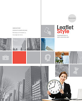 PSD 템플릿 표지디자인 북디자인 출판디자인 여자 표지 리플렛 2단접지 북커버 비즈니스 빌딩 팜플렛 상반신 20대 성인 두명 노트북 한국인 비즈니스우먼 손목시계 이미지템플릿 시계 장신구 사람 동양인 청년 건물 전자제품 직장인 파일형식