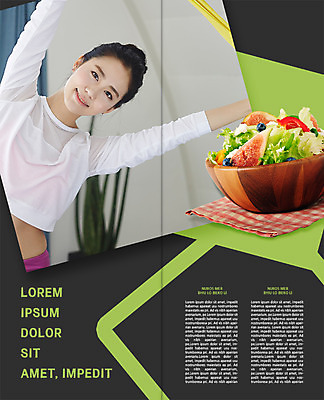 PSD 템플릿 표지디자인 북디자인 출판디자인 여자 내지 음식 리플렛 다이어트 채소 2단접지 북커버 한명 웃음 들기 팜플렛 상반신 20대 성인 운동 스트레칭 샐러드 한국인 튜빙밴드 이미지템플릿 1 모션 표정 건강 사람 동양인 청년 파일형식