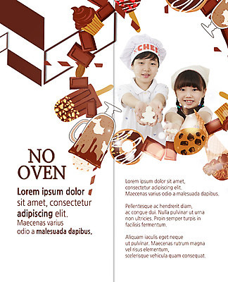 PSD 템플릿 표지디자인 북디자인 출판디자인 여자 남자 내지 어린이 음식 리플렛 2단접지 북커버 아이스크림 발렌타인데이 요리사모자 두건 웃음 팜플렛 상반신 두명 쿠키 초콜릿 한국인 도넛 컵케이크 홈베이킹 이미지템플릿 모자_잡화 데이이벤트 디저트 표정 사람 동양인 케이크 요리사 제빵 파일형식