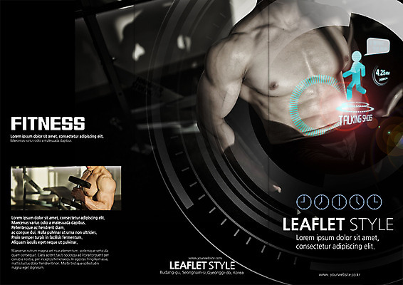 PSD 템플릿 표지디자인 북디자인 출판디자인 표지 남자 리플렛 북커버 3단접지 근육 상의탈의 팜플렛 상반신 성인 두명 운동 헬스 아령 이미지템플릿 탈의 건강 사람 파일형식