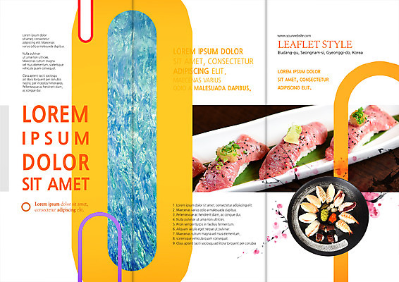 PSD 템플릿 접시 표지디자인 북디자인 출판디자인 내지 음식 리플렛 북커버 3단접지 팜플렛 사람없음 초밥 생선초밥 타코와사비 이미지템플릿 식기 일본음식 파일형식