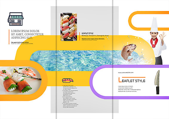 PSD 서양인 템플릿 표지디자인 북디자인 출판디자인 여자 표지 음식 리플렛 북커버 3단접지 요리사모자 어류 한명 팜플렛 상반신 성인 요리사 초밥 OK 식칼 이미지템플릿 외국인 직업 모자_잡화 1 주방용품 사람 손짓 수중동물 일본음식 파일형식