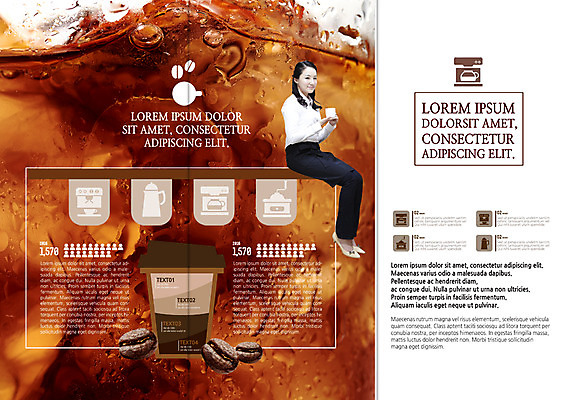 전신 PSD 템플릿 표지디자인 북디자인 출판디자인 여자 내지 커피 음식 리플렛 북커버 3단접지 한명 앉기 팜플렛 성인 30대 얼음 한국인 원두 커피잔 바리스타 아이스커피 이미지템플릿 자연요소 직업 1 음료 모션 잔 사람 동양인 장년 파일형식