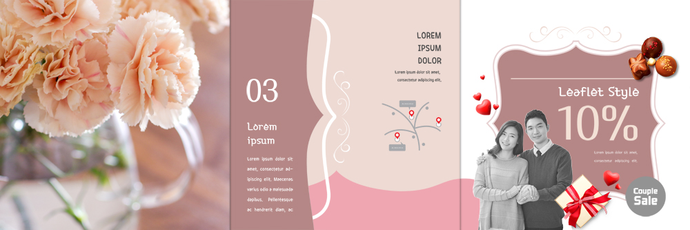 PSD 템플릿 표지디자인 북디자인 커플 출판디자인 여자 표지 남자 음식 리플렛 북커버 3단접지 이벤트 팜플렛 상반신 성인 두명 30대 선물상자 쇼핑 초콜릿 꽃병 한국인 하트 약도 이미지템플릿 모양 꽃 지도 관계 디저트 선물 사람 동양인 장년 상자 파일형식