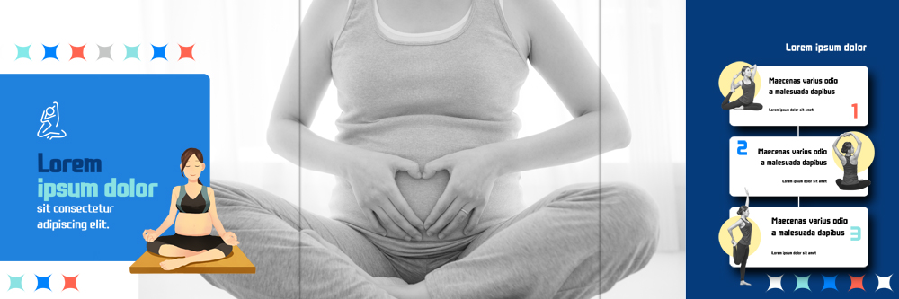 PSD 템플릿 표지디자인 북디자인 출판디자인 여자 내지 리플렛 북커버 3단접지 앉기 팜플렛 여러명 성인 운동 임산부 명상 임산부요가 이미지템플릿 다수 요가 모션 건강 사람 임신 파일형식