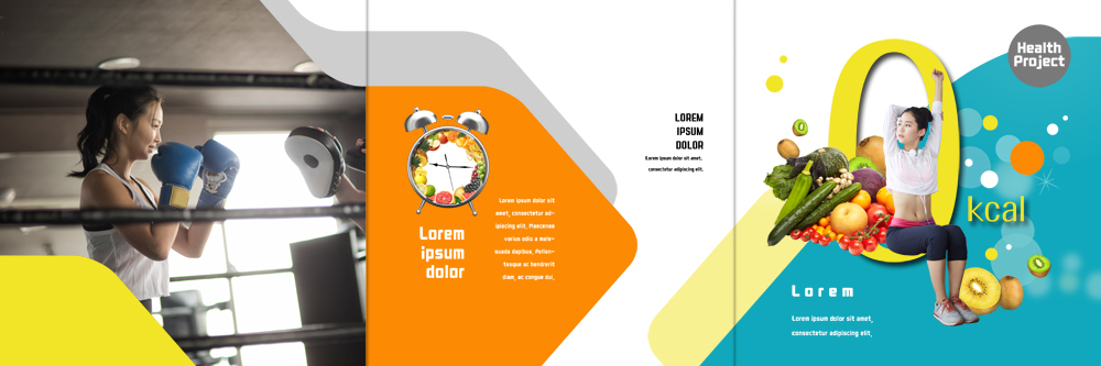 PSD 템플릿 표지디자인 북디자인 출판디자인 여자 표지 리플렛 다이어트 북커버 3단접지 방울토마토 호박 오이 키위 앉기 팜플렛 20대 성인 두명 운동 스트레칭 권투 한국인 자명종 권투글러브 배 이미지템플릿 시계 토마토 채소 과일 모션 건강 사람 동양인 청년 격투기 알람 글러브 파일형식