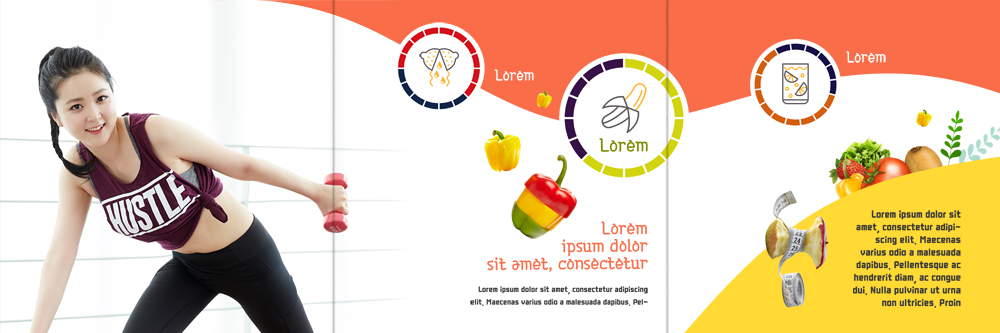 PSD 템플릿 표지디자인 북디자인 출판디자인 여자 내지 리플렛 다이어트 토마토 북커버 3단접지 피망 줄자 키위 한명 팜플렛 상반신 20대 성인 운동 아령 한국인 사과 이미지템플릿 1 채소 과일 자 건강 사람 동양인 청년 파일형식