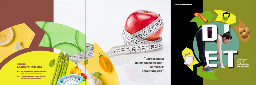 PSD 템플릿 표지디자인 북디자인 출판디자인 여자 표지 리플렛 다이어트 북커버 3단접지 방울토마토 감자 줄자 한명 팜플렛 20대 성인 옆모습 운동 스트레칭 당근 아령 한국인 사과 레몬 아스파라거스 체중계 이미지템플릿 1 뷰포인트 토마토 채소 과일 뿌리채소 자 건강 사람 동양인 청년 파일형식