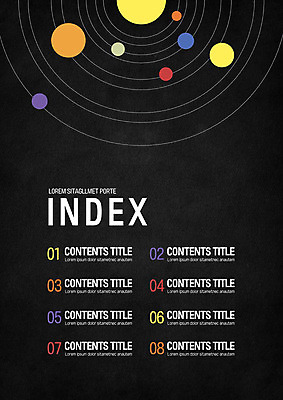 템플릿 내지 사람없음 컬러풀 원형 프레젠테이션 문서템플릿 서식 레이아웃 문서 제안서 목차 이미지템플릿 AI파일 도형 컬러 파일형식 벡터