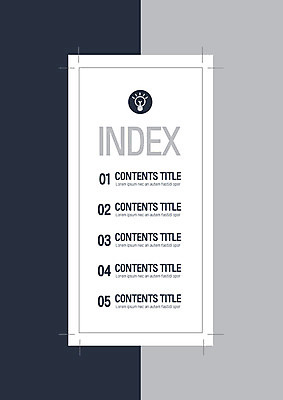템플릿 내지 전구 사람없음 프레젠테이션 문서템플릿 서식 레이아웃 문서 제안서 목차 이미지템플릿 AI파일 파일형식 벡터