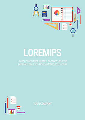 템플릿 표지 사람없음 다이어리 사무용품 프레젠테이션 문서템플릿 서식 레이아웃 문서 제안서 이미지템플릿 AI파일 문구용품 파일형식 벡터