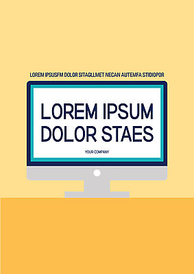 템플릿 표지 사람없음 모니터 프레젠테이션 문서템플릿 서식 레이아웃 문서 제안서 이미지템플릿 AI파일 컴퓨터 파일형식 벡터