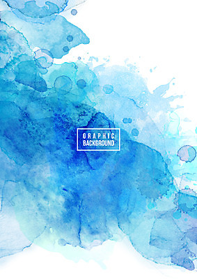 PSD 캘리배경 백그라운드 그래픽백그라운드 일러스트 캘리그라피 붓터치 수채화 사람없음 그래픽 파란색 번짐 국내일러스트 컬러 파일형식 효과